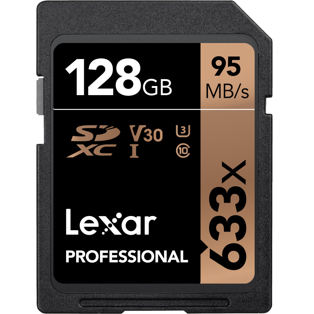 Lexar Pro 633x 128GB UHS-I SDXC