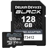 Delkin Black Rugged microSD 128GB 90 MB/S V30