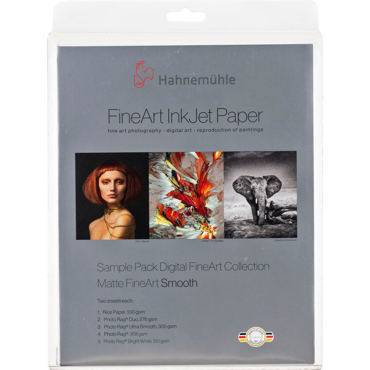 Hahnemühle Sample Pack Matte FineArt Smooth (8.5x11”, 10 sheets)