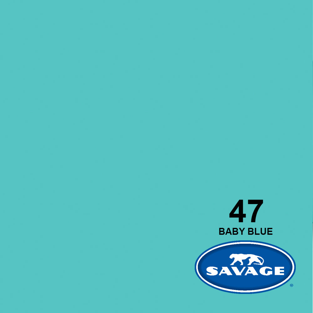 Savage #47 Baby Blue Seamless Paper