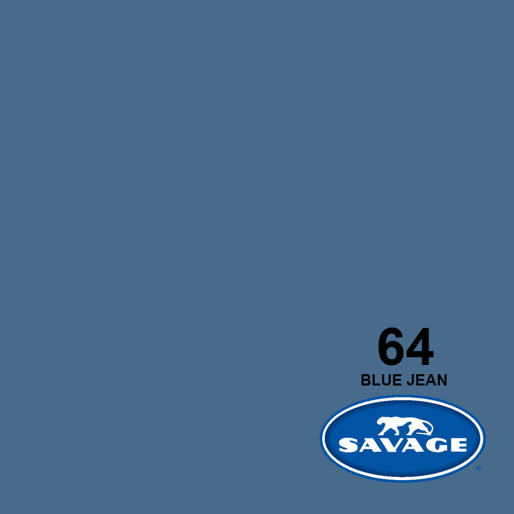 Savage #64 Blue Jean Seamless Paper