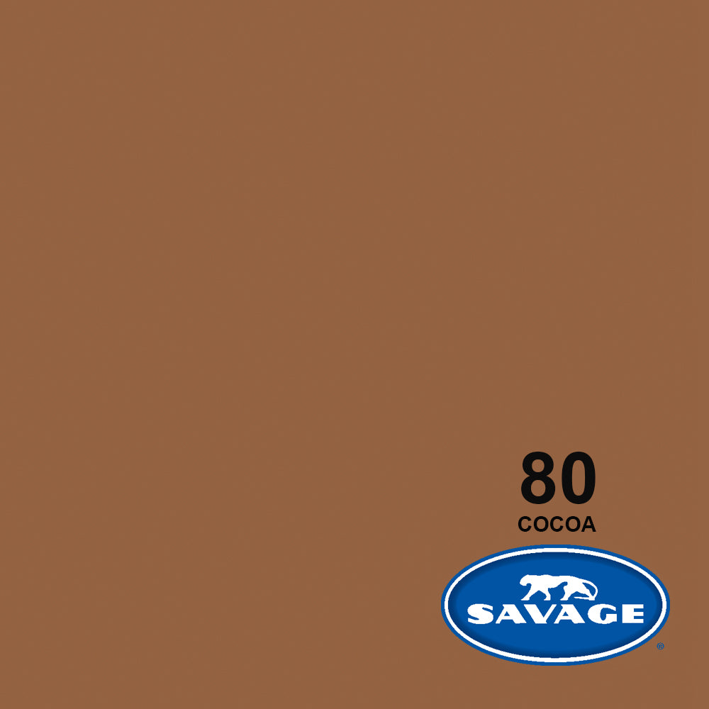 Savage #80 Cocoa Seamless Paper