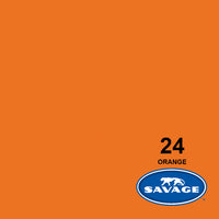 Savage #24 Orange Seamless Paper