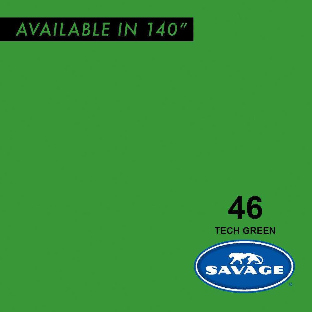 Savage #46 Tech Green Seamless Paper