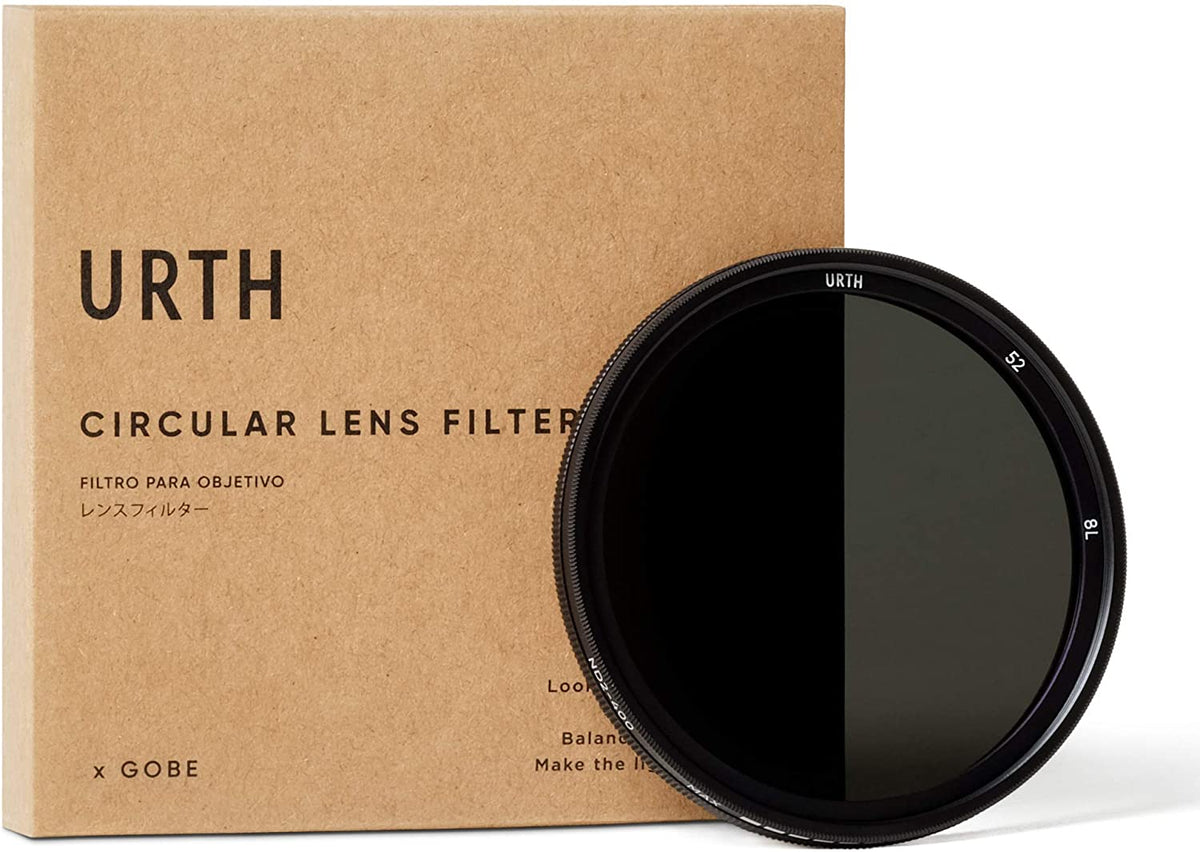 Urth ND2-400 (1-8.6stops) Variable ND Lens Filter (Japan Glass)