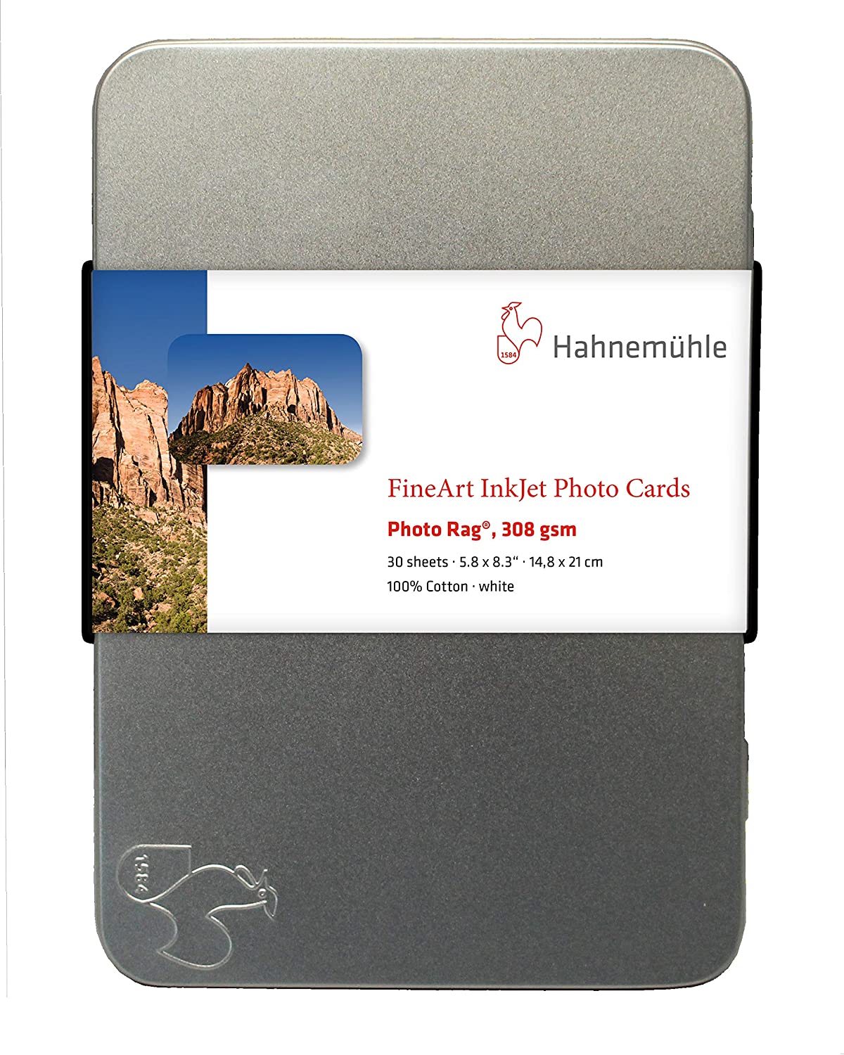 Hahnemühle Photo Rag 308gsm (5.8x8.3”, 30 Sheets)