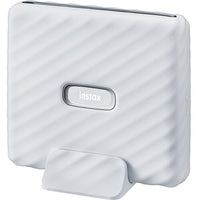 A white FUJIFILM Instax Link Wide Printer with the Instax logo on the front.