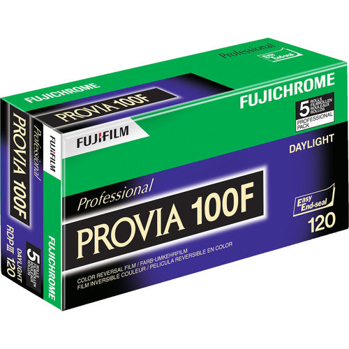 FUJIFILM Fujichrome PROVIA 100F 120 -Single Roll