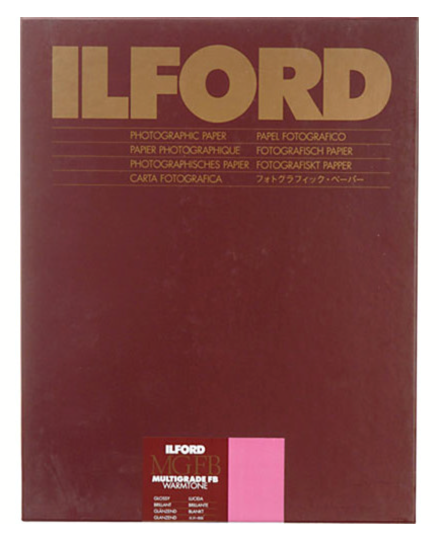 Ilford Multigrade FB Warmtone Paper (Glossy, 8 x 10" , 25 Sheets)