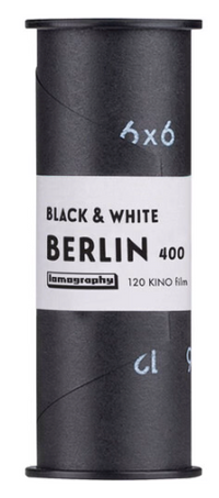 Lomography Berlin Kino 400 Black and White Negative Film (120 Film) -Single Roll