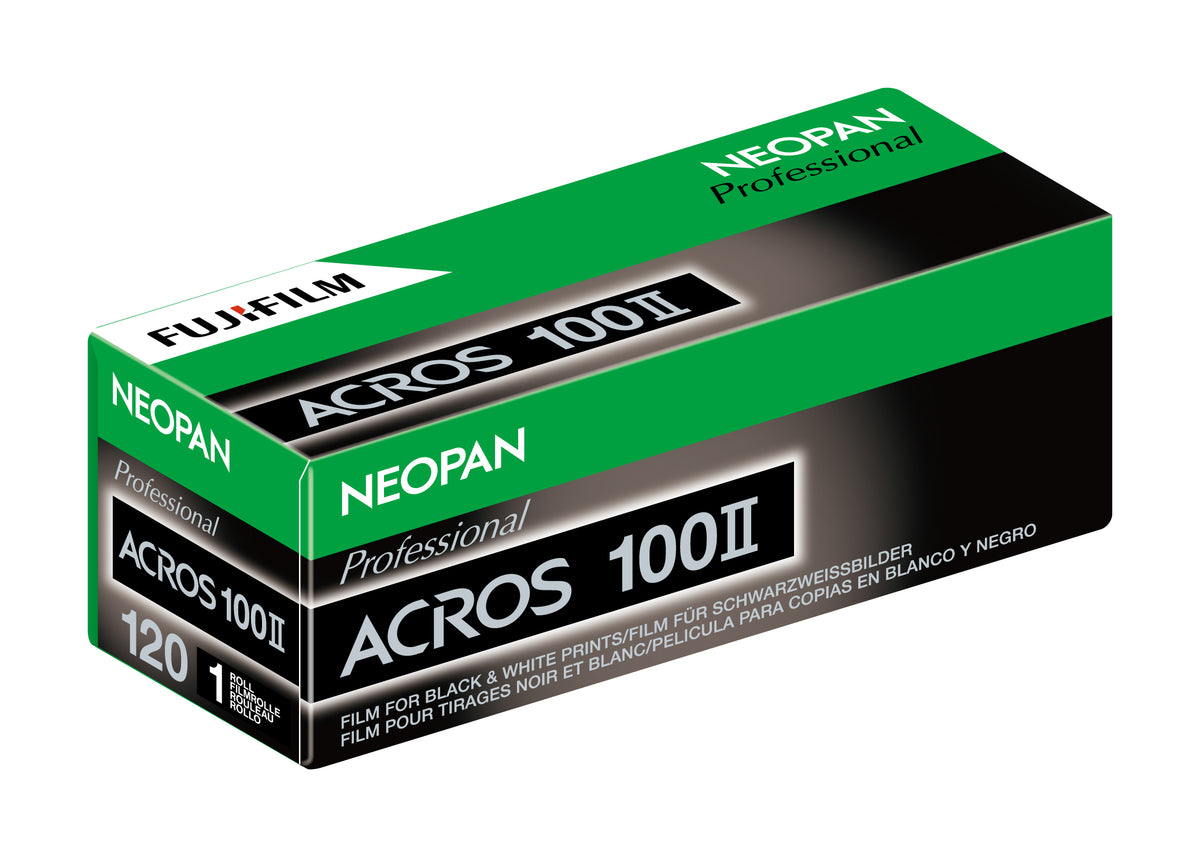 FujiFilm Neopan 100 Acros II Black and White Negative Film (120 Roll Film)