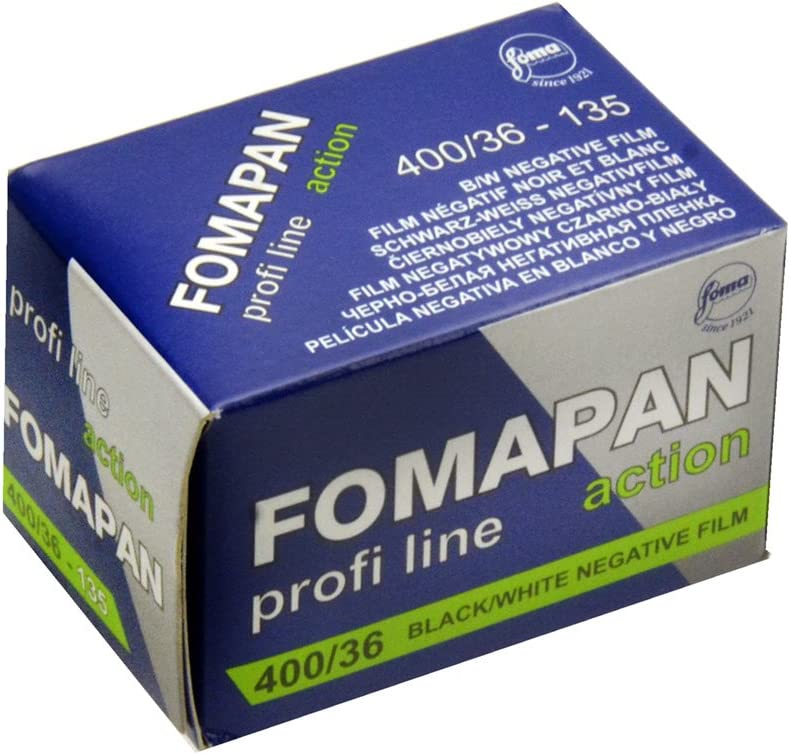 Fomapan 400 Action Black and White Negative Film 35mm Roll Film