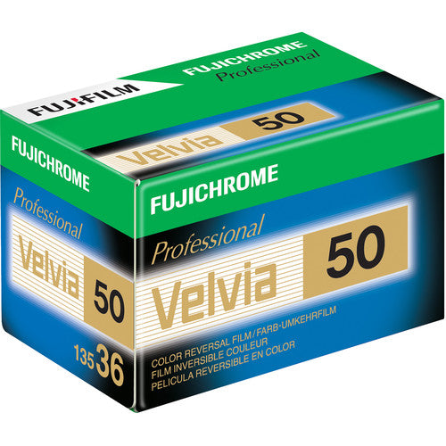 FUJIFILM Fujichrome Velvia 50 135-36 – Essential Photo Supply
