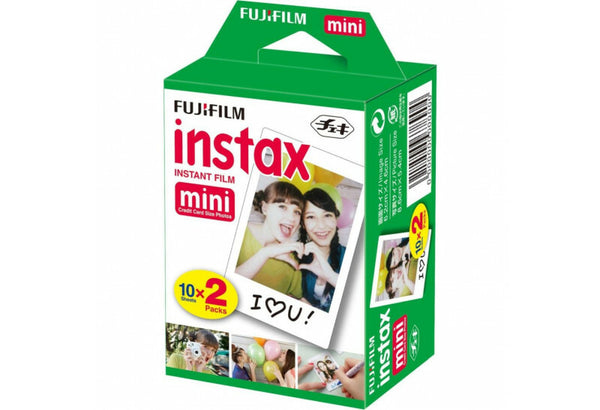 FUJIFILM Instax mini instant film, twin pack 20 sheets