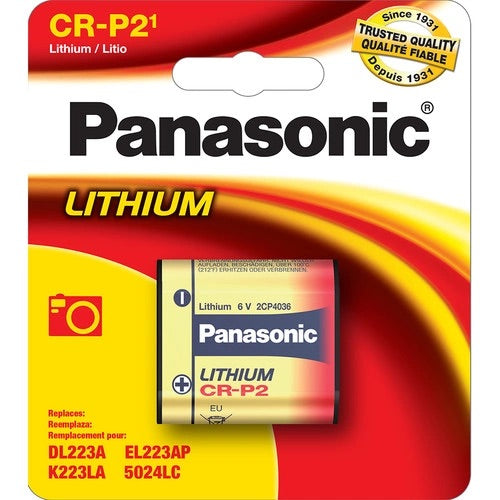 Panasonic CR-P2 Lithium Battery